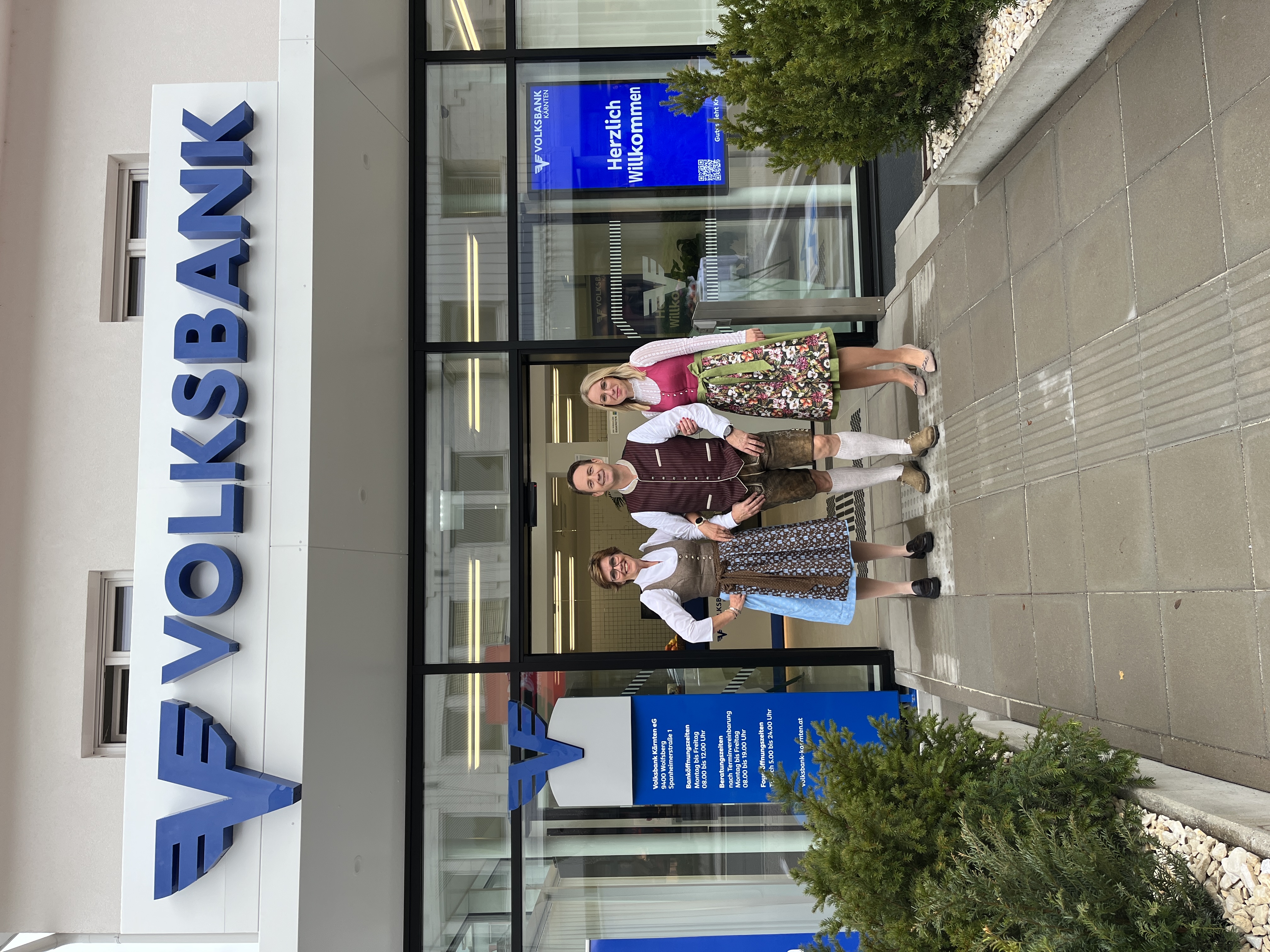 Das Team in Wolfsberg; Evelin Stefan, Ing. Wolfgang Klary, Carmen Kainz